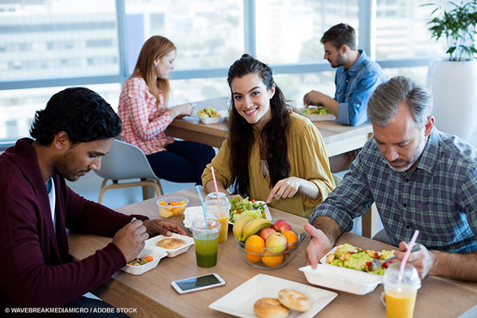 Fighting Food Waste in the Office Cafeteria