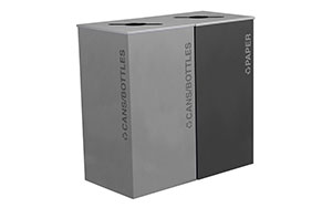 Kaleidoscope XL Square Black Tie – Double Stream