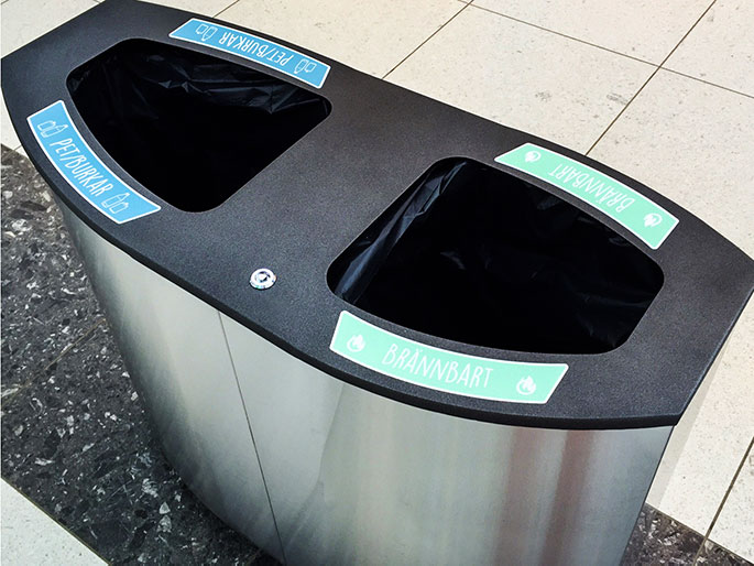 Wave Stainless Steel Double