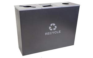 Metro Hammered Charcoal Triple Stream