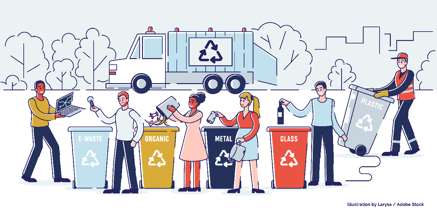 How to Separate Recycling in the Workplace