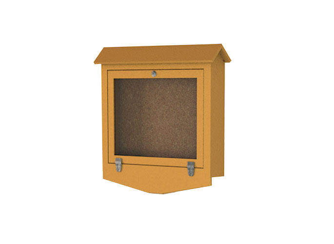 Small Hinged Message Center