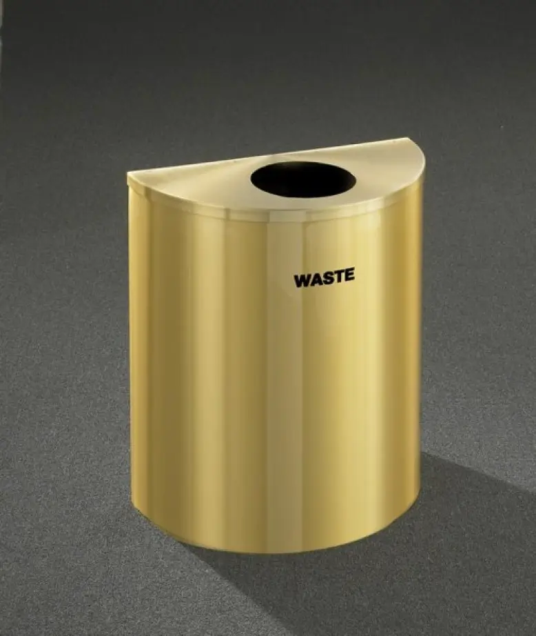 RecyclePro Half Round XL in Satin Brass